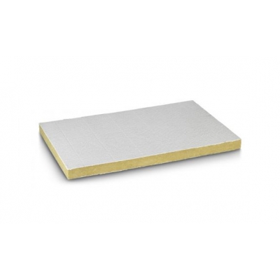 Steenwol plaat 50 mm enkel gecoat Steenwol plaat 50 mm enkel gecoat